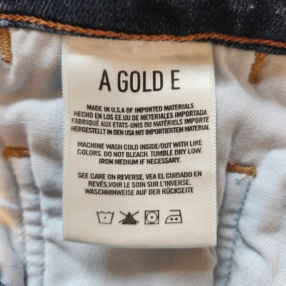 AGOLDE Isabel Slim Fit Boyfriend Starwood Slightly Distressed Jeans sz 29 ankle - Picture 12 of 13